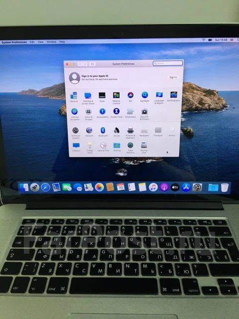 Apple MacBook Pro 15 2013 Early. 15.4", 2,4����, ��� 8 ��, ���� 256���, WiFi: 1, Bluetooth: 1, ����������� �� 6��. ����
