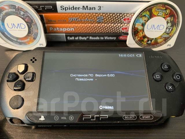 Карта для psp e1008