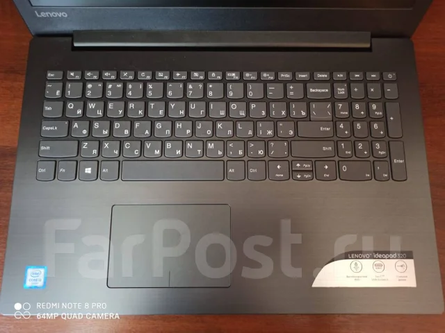 Lenovo IdeaPad 320-15ISK. 15.6", 2����, ��� 4 ��, ���� 500���, WiFi: 1, Bluetooth: 1, ����������� �� 8��. ����
