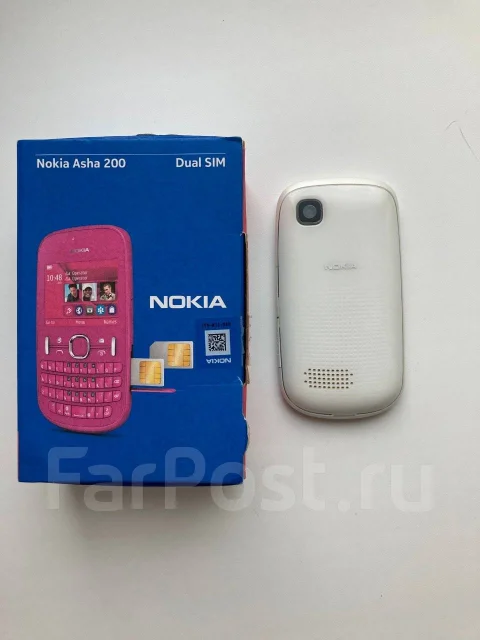 Nokia Asha 200. �/�, �����, Dual-SIM, ��������� ����