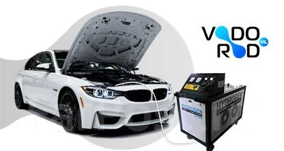 Bmw очистка двигателя водородом