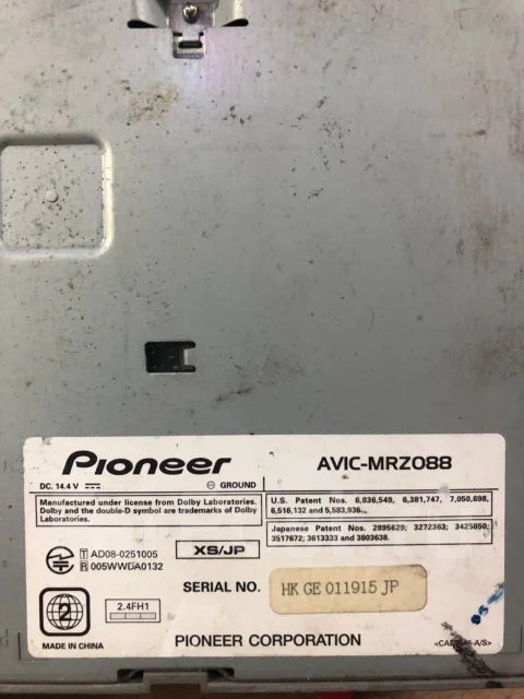 Pioneer Carrozzeria AVIC-MRZ088 ����