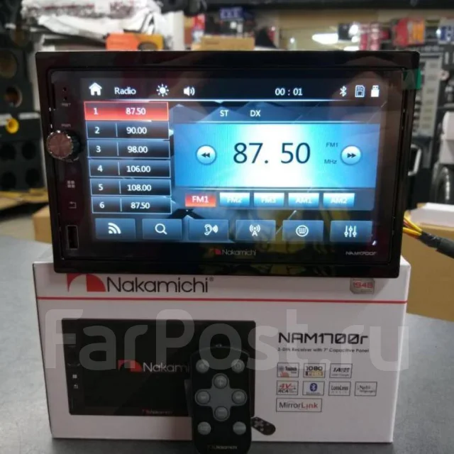 Не включается магнитола nakamichi nam1700r