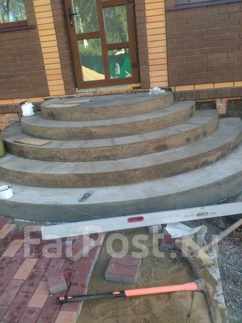 Укладки брусчатки установка бардюров в Уссурийске