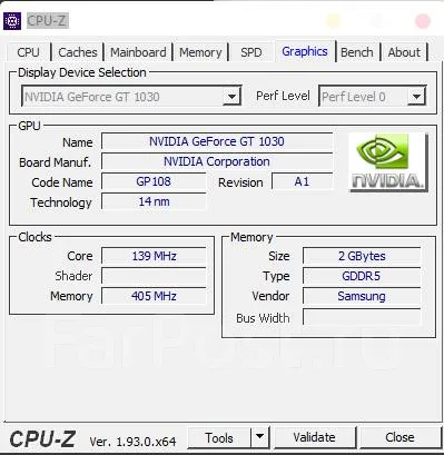 GeForce GT 1030 ����