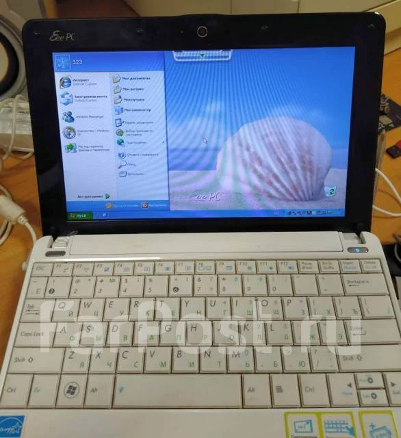 Asus Eee PC 1005HA. 10", 1,6����, ��� 2048 ��, ���� 160���, WiFi: 1, Bluetooth: 1 ����