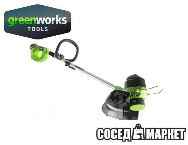 Лодочный мотор greenworks 40в