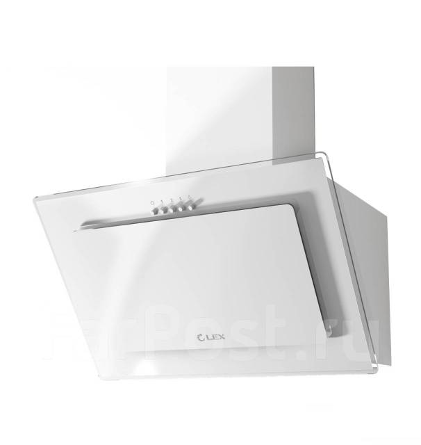 Наклонная Вытяжка для кухни 60 см LEX MIKA G 600 White настенного ...