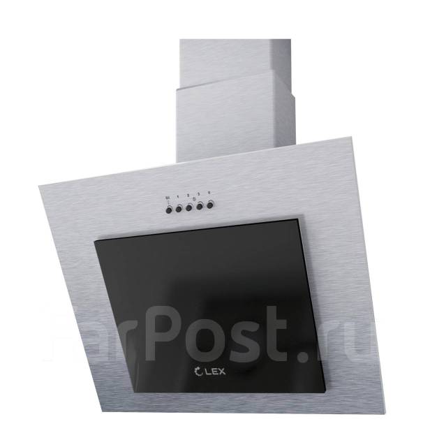 Наклонная Вытяжка для кухни 60 см LEX MINI 600 INOX настенного монтажа ...
