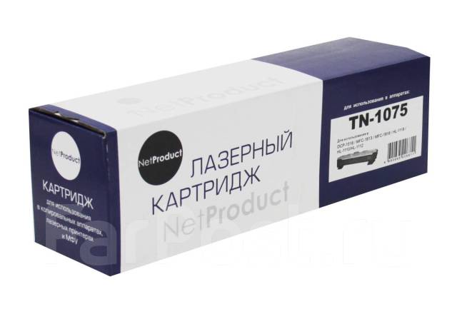  Brother TN-1075  HL-1010/1110/1112/1210/1212, DCP-1510/1512/1610/1612, MFC-1810/1815/1912 (NetProduct) 