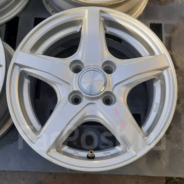 Диски литые Violento R13, 4-100, 13", 1 шт, 4x100, 73,0 мм. 4 шт, б/у ...