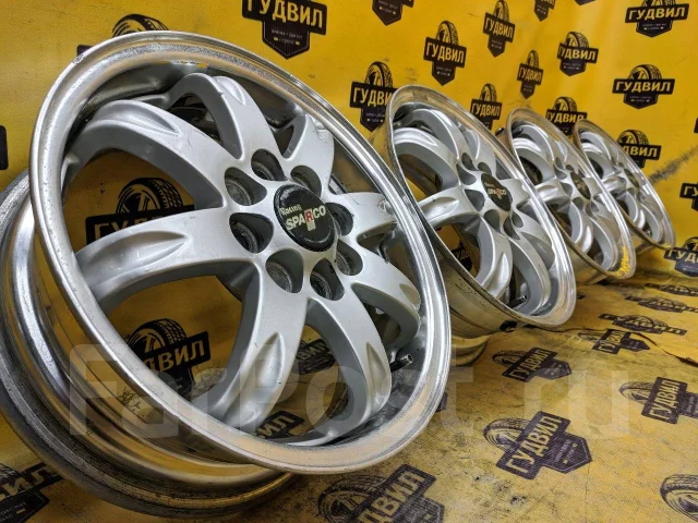 Хороший комплект кованых дисков ''13 4x100/114.3 Crimson Racing Sparco ...