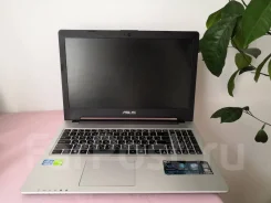 Asus K56C. 15.6", 1,8����, ��� 4 ��, ���� 149���, WiFi, Bluetooth, ����������� �� 2��. ����