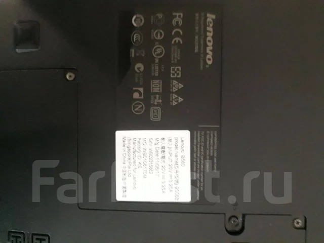 Lenovo B560. 15", 2,4����, ��� 3072 ��, ���� 300���, WiFi: 1, Bluetooth: 1, ����������� �� 2��. ����