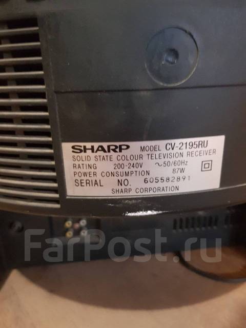 Sharp CV-2195RU. CRT (���) ����