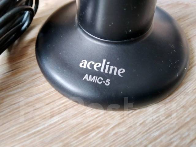 Микрофон Aceline AMIC-5 как новый, б/у, в наличии. Цена: 250₽ во ...