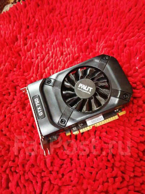 Видеокарта Palit GTX 750 StormX 1 gb, б/у, в наличии. Цена: 2 500₽ во ...