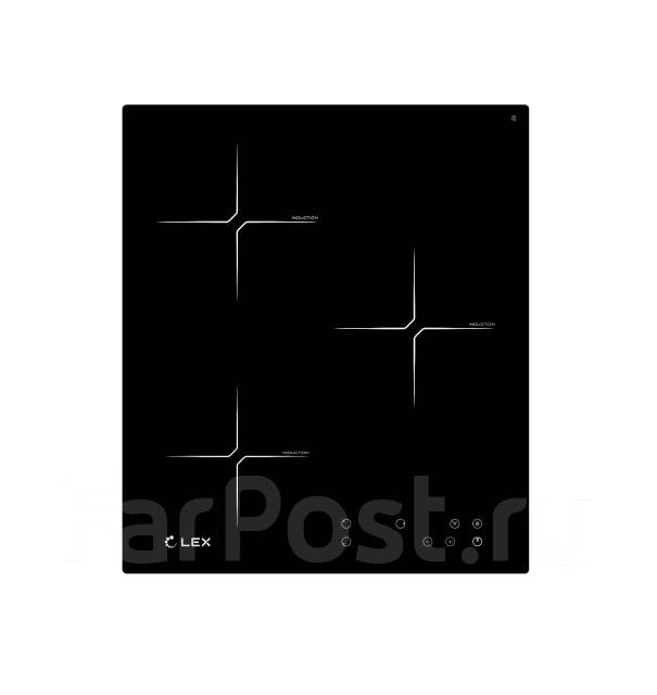 Индукционная варочная панель 45 см LEX EVI 430 Black! Черного цвета ...