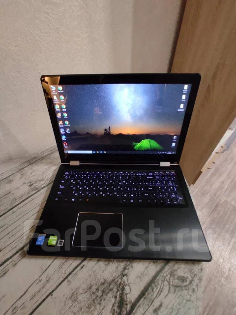 Lenovo Yoga. 15.6", 2,4����, ��� 4 ��, ���� 1 000���, WiFi: 1, Bluetooth: 1 ����
