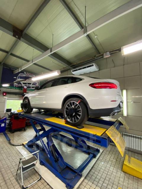 Регулировка развал/схождения Mercedes Benz - Ремонт во Владивостоке