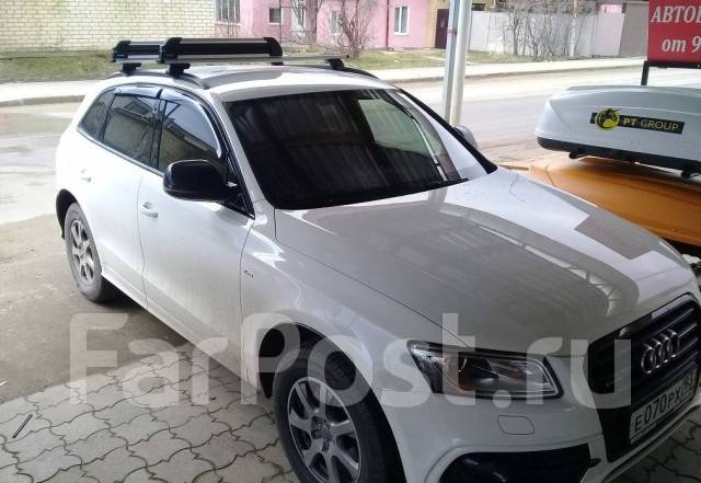 Багажник на крышу AUDI Q5 (Ауди Ку5) 2016-XX в сборе, с инт. рейл ...