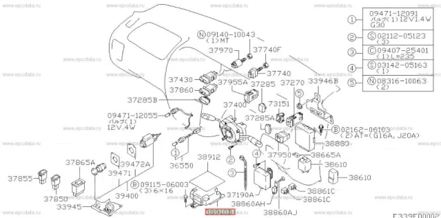 Самодиагностика сузуки эскудо tl52w