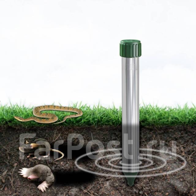 Отпугиватель Крыс Мышей Кротов Змей LS-107S (до 1000м2. ), новый, в ...