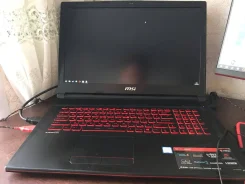 MSI GL73 8RC. 17.1", 2,3����, ��� 16 ��, ���� 1 000���, WiFi, Bluetooth, ����������� �� 5��. ����