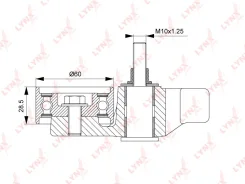 ����� �������� ����� ��� LYNXauto PB1252 PB1252 ����