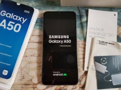 Samsung Galaxy A50. �/�, �����, 3G, 4G LTE, Dual-SIM, ����������, NFC ����