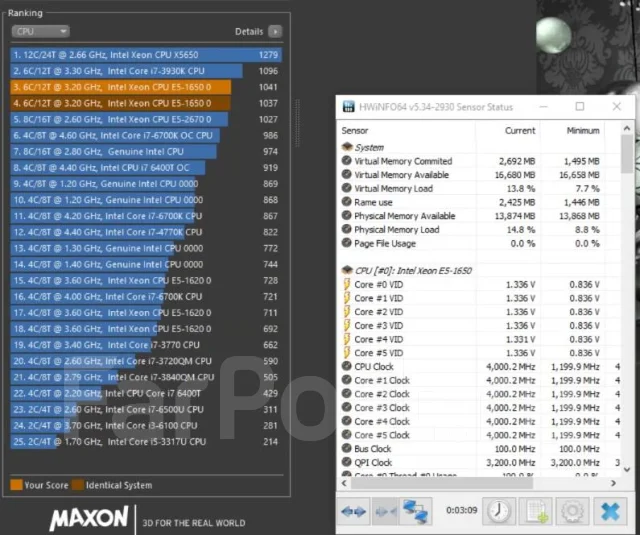Intel Xeon E5-1650 ����