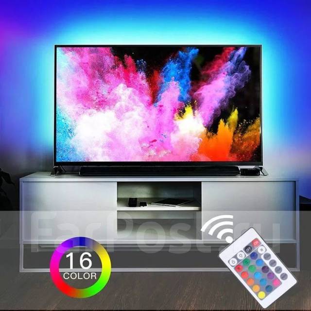 Кольцевая LED фоновая подсветка для монитора LG 34GK950G