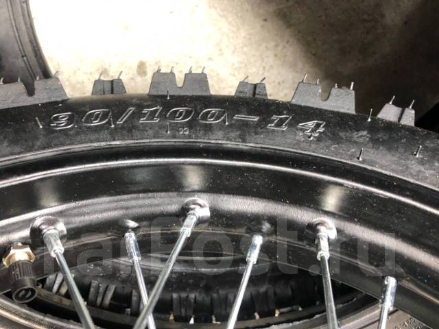 Колесо R14 питбайк 1,85, Apollo, 14", 1 шт, 3,80 кг. штампованные, 1 шт ...