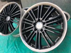 RAYS Black Fleet 320 Satsuma. 8.5/9.5x19", 5x114.3, ET43/43, �� 73,1���. ����