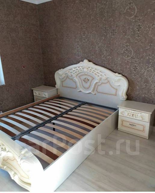 Кровать "Роза" 180*200 Калининград, цвет беж - Мебель во Владивостоке