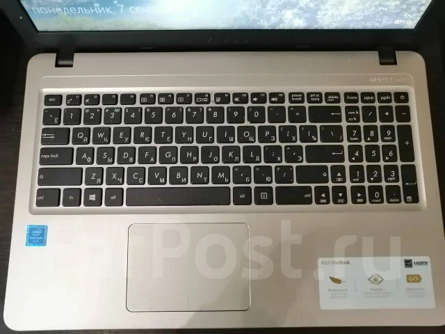 Asus VivoBook D540NA. 1,2����, ��� 4 ��, ���� 500���, WiFi: 1, Bluetooth: 1 ����