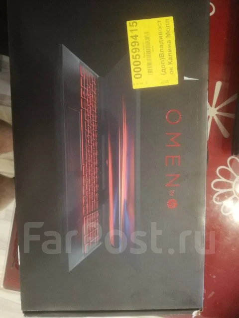 HP Omen. 15", 2,8����, ��� 8 ��, ���� 1 000���, WiFi: 1, Bluetooth: 1, ����������� �� 3��. ����