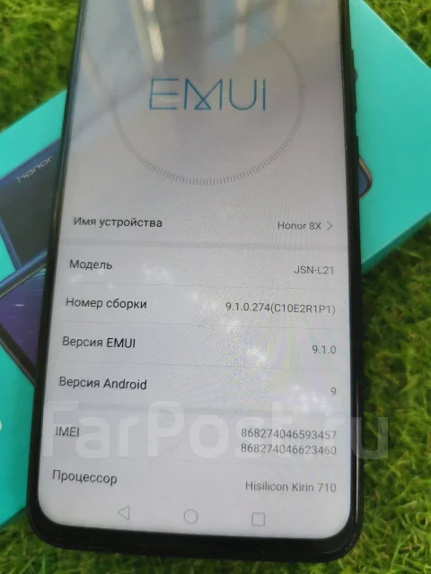 Honor 8X. �/�, ������, 3G, 4G LTE ����