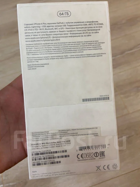 Apple iPhone 6 Plus. �/�, ������, 3G, 4G LTE, ����������, NFC ����