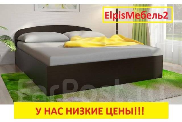 Кровать ЛДСП (А) 1600*2000 с подъемным механизмом. в наличии, новый ...