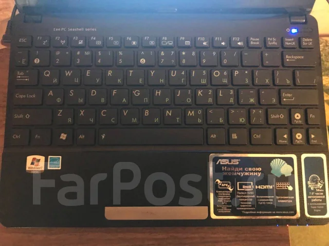 Asus Eee PC X101CH. 10.1", 1 000����, ��� 2048 ��, ���� 320���, WiFi: 1, ����������� �� 3��. ����