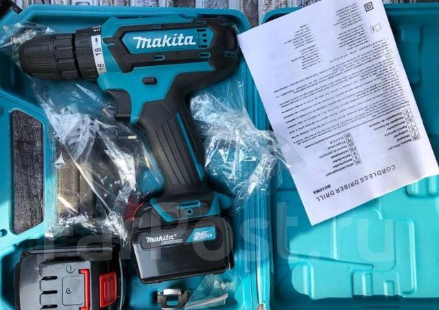 Аккумуляторный шуруповерт Makita 14V 2, новый, в наличии. Цена: 2 700 ...
