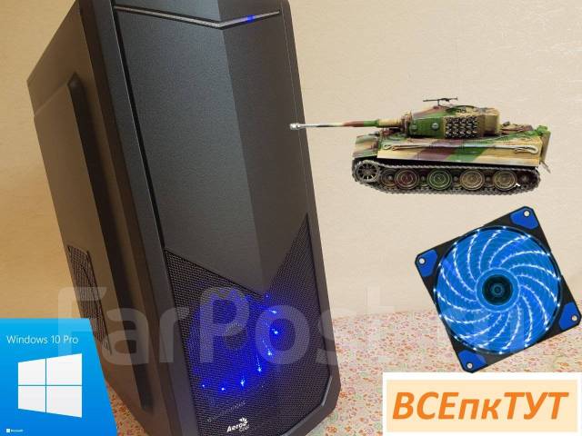 Недорогой ПК core i5-9400 4100MHz — 16GB DDR4 — SSD240 — GTX650 2Gb, б ...