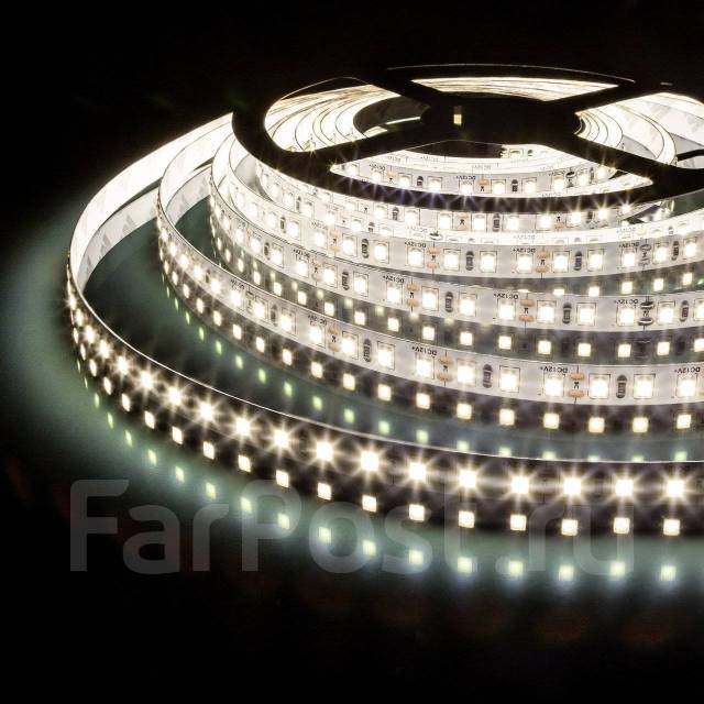 Светодиодная лента 12v Белая Холодная Нейтральная Теплая, новый, в ...