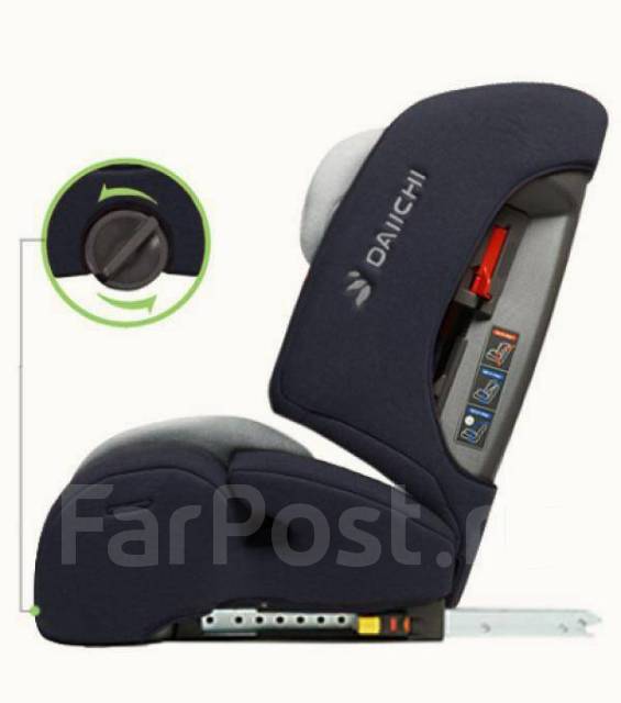 Автокресло Daiichi, D-guard Toddler Isofix, 9-36 кг, цвет темно-синий ...