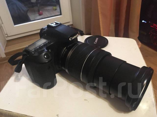 Canon EOS 60D + объектив 18-200mm. Kit, 15 - 19.9, 10х, б/у, в наличии ...