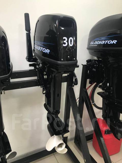 Лодочный мотор Gladiator G 30 FHS с электростартером, 30,00 л.с. S (381 ...