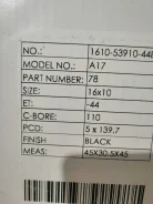 Ningbo A17. 10.0x16x10", 5x139.7, ET-44, �� 110���. ����