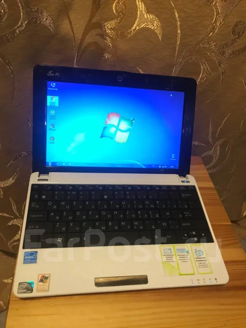 Asus Eee PC 1005HA. 10.1", 1,6����, ��� 2048 ��, ���� 120���, WiFi: 1, ����������� �� 2��. ����