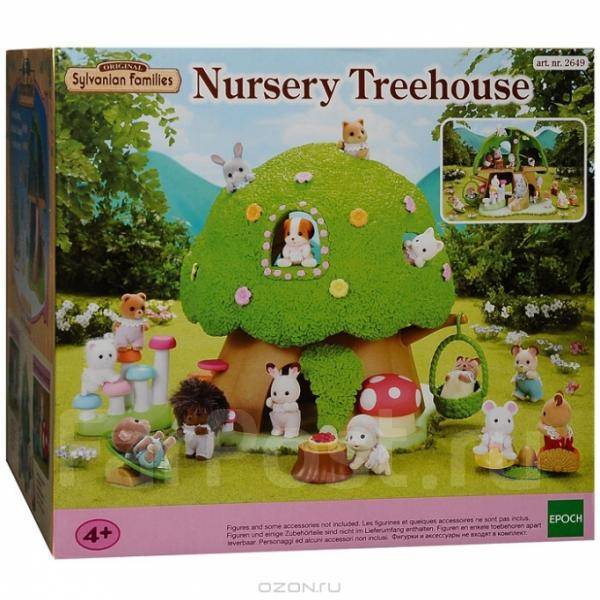 Игровой набор "Детская площадка "Лесной городок" Sylvanian Families, б/у, в  наличии. Цена: 2 100₽ во Владивостоке